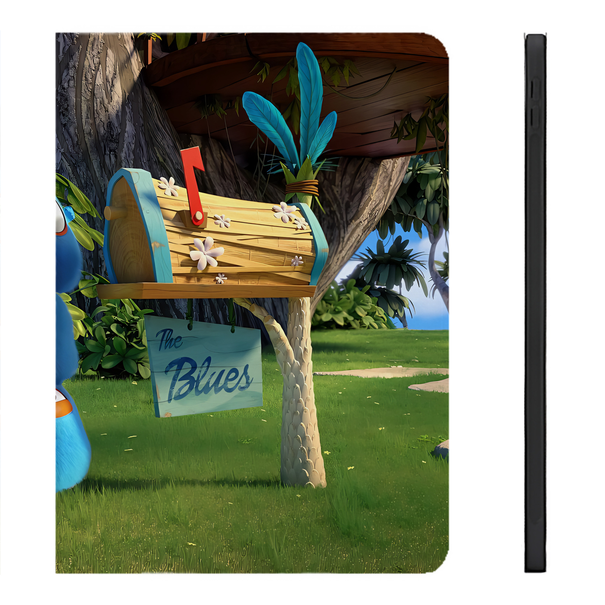 （画像用） Angry Birds アングリーバード IPadケース ペンホルダー付き ブックスタイルデザイン